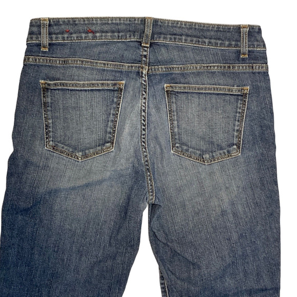 Talbots Women's Curvy Jeans Size 4/27 Blue Denim Medium Wash Slim Ankle 90s Y2K - Picture 7 of 9